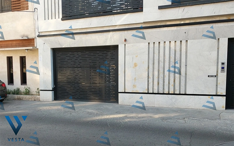 نصب درب اتوماتیک پارکینگ