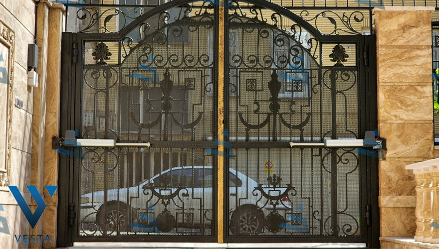درب اتوماتیک حیاط